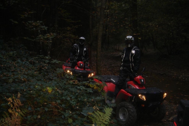  Rutas nocturnas en cuatrimoto 